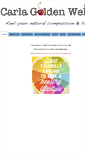 Mobile Screenshot of carlagoldenwellness.com